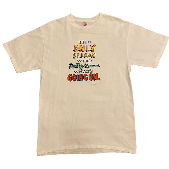 1990s "The Only Person Who Really Knows What's Going On" tee - Picture 1 of 5